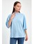 Kadın Yarım Balıkçı Yaka Kısa Kol T-Shirt 1