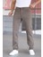 Erkekek Kot Pantalon Taycan Armürlü Çelik Örme Yuksek Bel Likralı Fermuarlı Nakışlı 5 Cepli 1