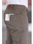 Erkekek Kot Pantalon Taycan Armürlü Çelik Örme Yuksek Bel Likralı Fermuarlı Nakışlı 5 Cepli 4