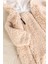 Kapüşonlu Welsoft Peluş Kışlık Kız/erkek Bebek Tulum 3