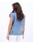Runiquehome 5751 Kot Yelek-Mavi 2