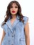 Runiquehome 5751 Kot Yelek-Mavi 4