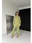 Runiquehome Yeşil Gömlek ve Çıtçıtlı Pantolon Takım 1