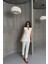 Runiquehome Jakar Kumaş Yelek - Pantolon Takım - Beyaz 3