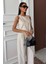 Runiquehome Yelek Plazzo Pantolon Çizgili Flamlı Poliviscon Takım 10178 4
