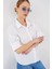 Runiquehome Kısa Kol Gömlek 20312 - Beyaz 3