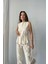 Runiquehome Keten Bluz - Pantolon Takım Massimo Modelscreat Kumaş - Bej 2