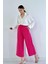 Runiquehome Fuşya Keten Pantolon 5