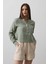 Runiquehome Cepli Hakim Yaka Bluz - Haki 2