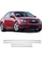 Chevrolet Cruze Uyumlu Yan Kapı Çıtası 4 Parça 2009 ve Üzeri paslanmaz Krom 2