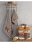 Mariposa - %70 Bambu / %30 Pamuk Nakışlı El Havlusu - 6'lı Set 50X90 1