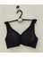 Kadın Lazer Kesim Çıkarılabilir Pedli Siyah Sütyen -1231 1
