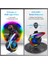 Y21 Intercom Bluetooth Motosiklet Kask Kulaklığı Rgb Işık Efektli Intercom Kulaklık 6
