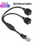RJ45 Internet Dağıtıcı Çoklayıcı Splitter, Gigabit, 1 Erkek - 2 Dişi Ethernet Kablosu, Cat5/cat6 1