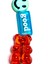 Gençler Için Trend Paracord Charm Okul Çantası Aksesuarı Jelibon Ayıcık Emoji Panda Detaylı 7
