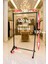130 cm Çelik Konfeksiyon Elbise Askılık Tekerlekli Portatif Eşek Home Hanger 105 cm En 1