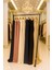 130 cm Çelik Konfeksiyon Elbise Askılık Tekerlekli Portatif Eşek Home Hanger 105 cm En 4