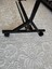 130 cm Çelik Konfeksiyon Elbise Askılık Tekerlekli Portatif Eşek Home Hanger 105 cm En 5