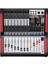 D-8P2000 Fx Usb-Sd-Bluetooth Destekli 2X1000 Watt 8 Kanal Power Mixer 1