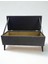 Sandıklı Keten Puf Bench – Antrasit Gri | 90X45X40 cm Depolama Alanlı, Modern Oturma & Dekoratif Ayak Ucu Pufu 4
