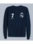 Efsaneler Serisi Raul Real Madrid 7 Bisiklet Yaka Sweatshirt 1