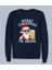 Drunk Merry Christmas Baskılı Erkek Yeniyıl Sweatshirt 1