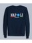 Napoli Lacivert Bisiklet Yaka Sweatshirt 1