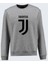 Juventus Baskılı Bisiklet Yaka Grimelanj Sweatshirt 1