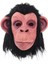 Siyah Saçlı Lateks Şempanze Maskesi 5