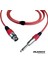 Audıox Omega Series 6.3mm Jak – Xlr Dişi Mikrofon Kablosu | Stüdyo ve Enstrüman Kablosu | Profesyonel Ses ve Sahne Kablosu 1