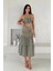 Kat Bluz Etek Takım Haki 5