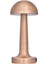 Dokunmatik Mantar Masa Lambası 3 Işık Renkli Şarjlı Masa Lambası Metal Ürün Rose Gold 2