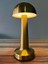 CT-8429 Lizbon Mantar Gold Dokunmatik Şarjlı Dimmerli Masa Lambası 5