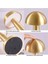 Mantar Model Retro Masa Lambası Gold Altın Renkli Dimmerli Şarjlı Dekoratif Dokunmatik Masa Lambası 6