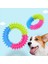 12 cm Köpek Isırma Çember Diş Kaşıma Oyuncak Temizleme Fırça Silikon Dayanıklı Köpek Oyuncağı 5