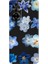 Casper Via X40 Için Siyah Azure Petals Desenli Silikon Kılıf 1