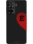 Casper Via X40 Için Siyah E Harfli Touch Of love Desenli Silikon Kılıf 1