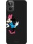 General Mobile Gm 23 Se Için Siyah Minnie Twirl Desenli Silikon Kılıf 1