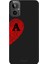 General Mobile Gm 23 Se Için Siyah A-Harfli Touch Of love Desenli Silikon Kılıf 1