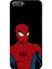 Huawei Y6 2018 Için Siyah Retro Spider Desenli Silikon Kılıf 1