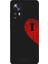 Xiaomi Mi 12 Için Siyah I Harfli Touch Of love Desenli Silikon Kılıf 1