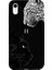 iPhone Xr Için Siyah H Harfli Wild Lovers Desenli Silikon Kılıf 1