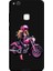 Huawei P10 Lite Için Siyah Pink Rider Desenli Silikon Kılıf 1