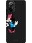 Realme 12 Lite Için Siyah Minnie Twirl Desenli Silikon Kılıf 1