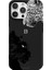 iPhone 13 Pro Için Siyah B Harfli Wild Lovers Desenli Silikon Kılıf 1