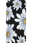 Realme C11 Için Siyah Soft Petals Desenli Silikon Kılıf 1
