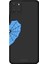 Samsung Galaxy Note 10 Lite Için Siyah Blue Spider Desenli Silikon Kılıf 1