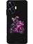 Realme C55 Için Siyah Pink Rush Desenli Silikon Kılıf 1