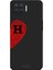 Oppo Reno 4 Lite Için Siyah H-Harfli Touch Of love Desenli Silikon Kılıf 1