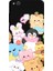 Huawei P10 Lite Için Siyah Cuddle Crew Desenli Silikon Kılıf 1